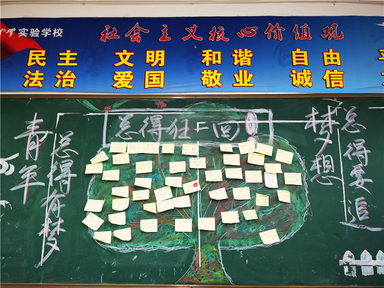 高2018級(jí)6班舉行“夢想的大學(xué)”主題班會(huì)活動(dòng)